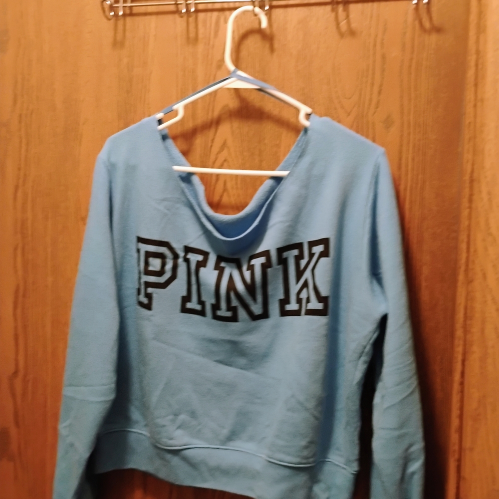 Victoria's Secret Blue Crew Neck Sweater